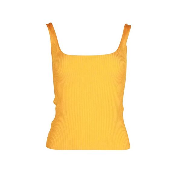 Sandro Paris Tops - Sandro Paris Knitted Tank Top in Orange Polyester